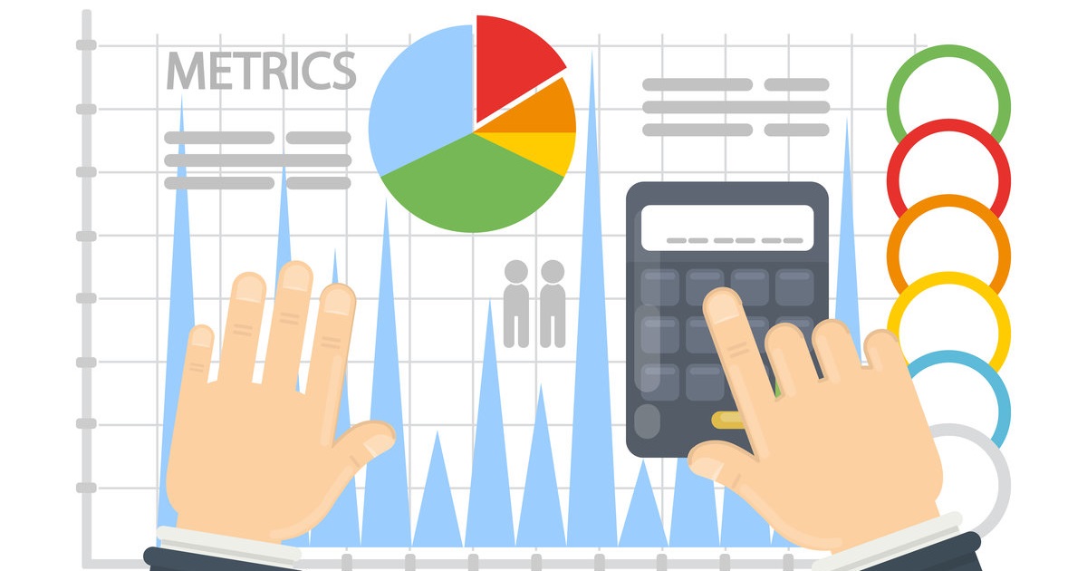 average metrics does position google